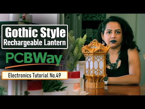  Rechargeable Gothic Lantern 