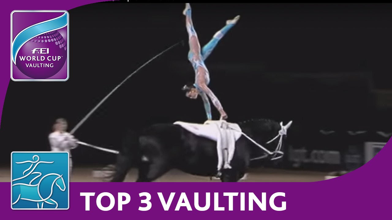 FEI World Cup™ Vaulting - Munich, Top 3 Females