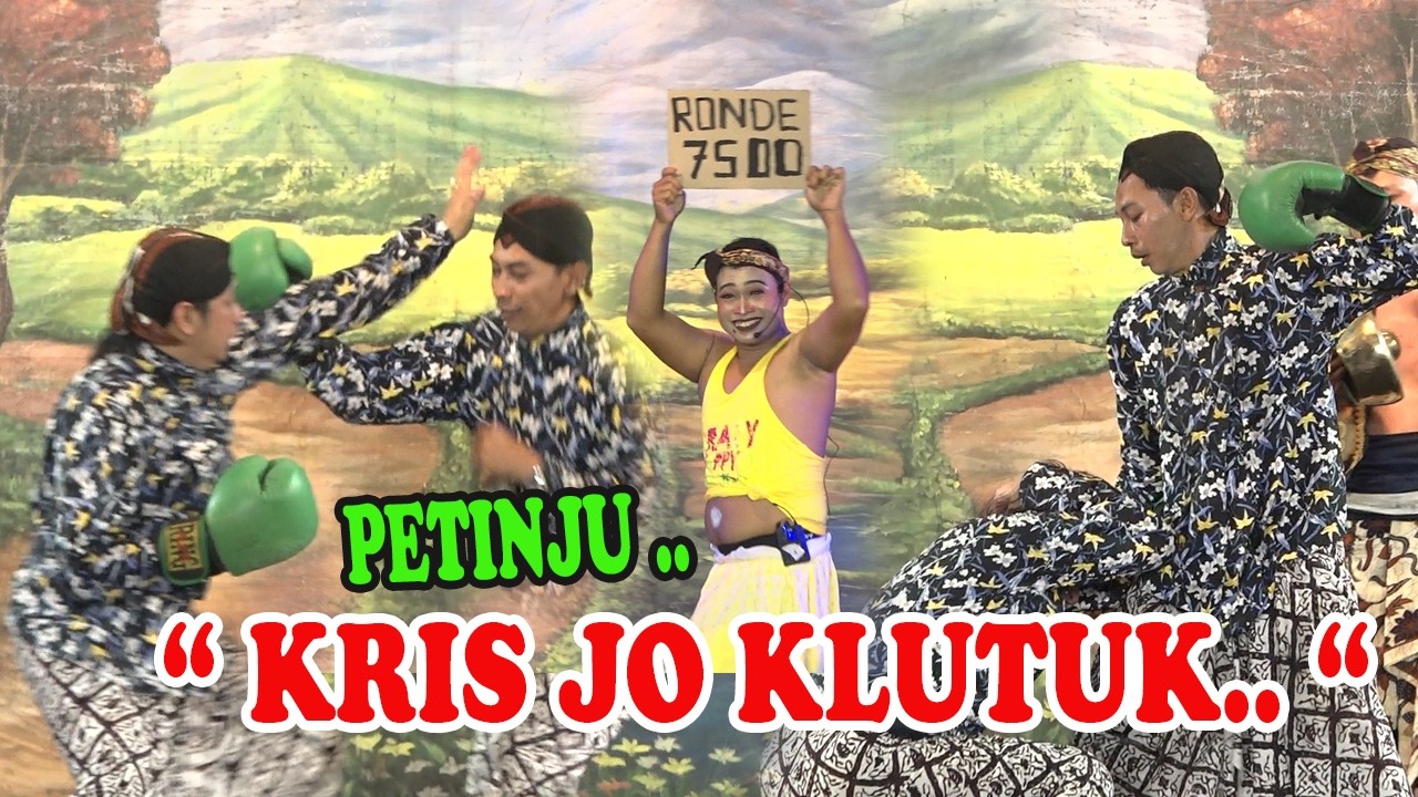PUASA KE -2  JO KLUTUK ALIHV PROFESI DADI PETINJU ..