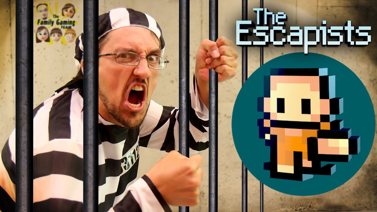 Duddy Tries To Escape From Jail Lets Play The Escapists Fgteev Gameplay Youtube - fgteev roblox jailbreak