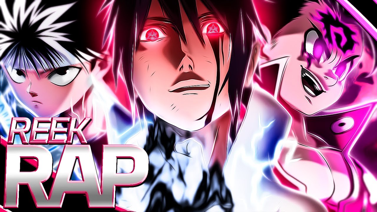 ♪ Chamas Negras | Zeldris, Sasuke e Hiei | Reek Rap Ft. Demon Raps e Shouto Tdrk