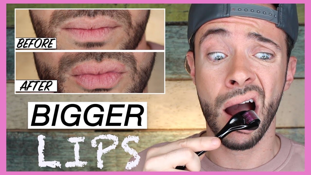 How to Get BIGGER LIPS WITHOUT SURGERY Get Rid of Mouth Wrinkles