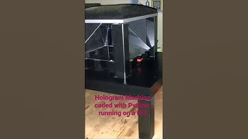 raspberry pi holographic machine