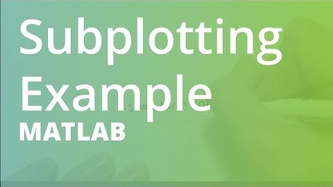 MATLAB: Subplotting Example