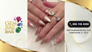 Fall in Love with Stunning Autumn Nails at Gem Nail Bar in Crawfordville, FL 32327