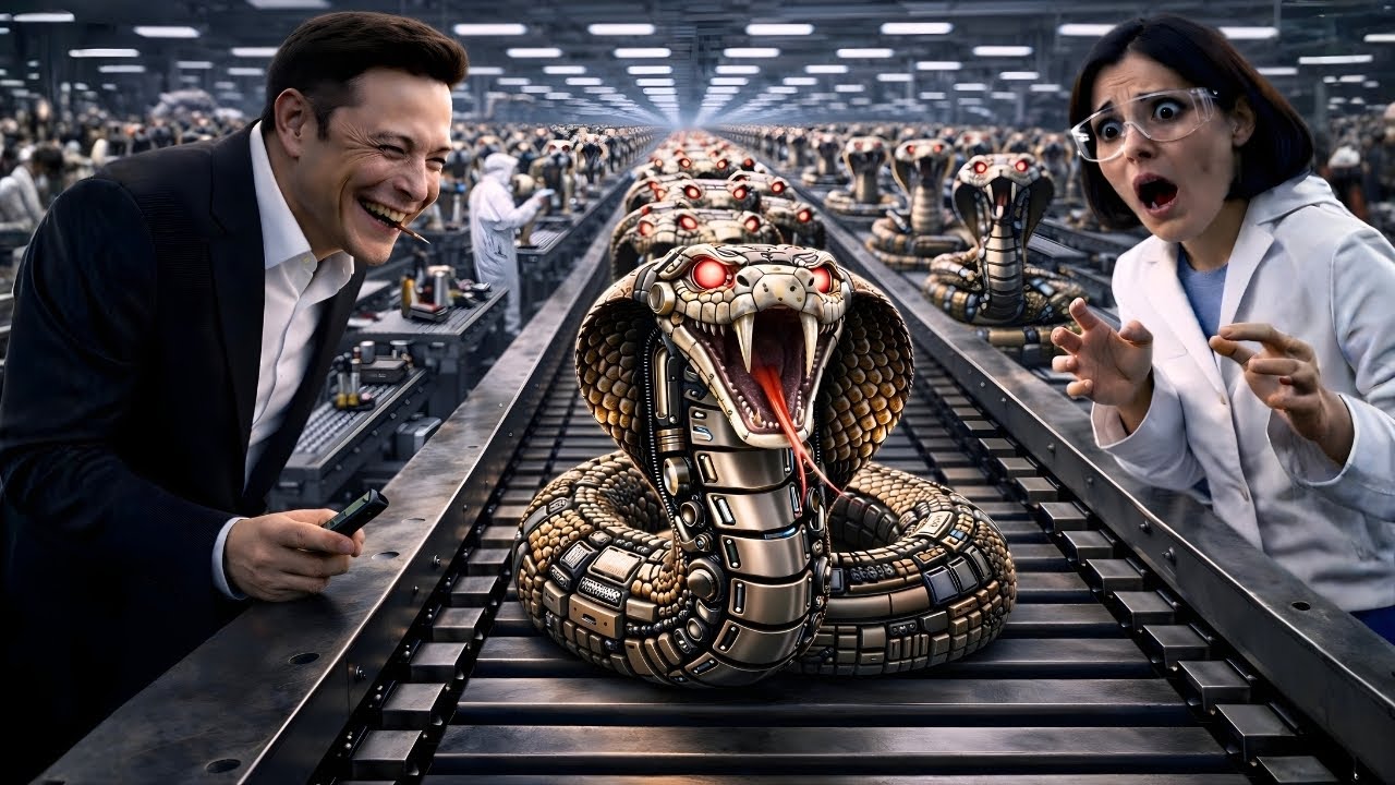 Snake Animation Factory Inside the largest factory of robotic snakes โ From concept to creation ...