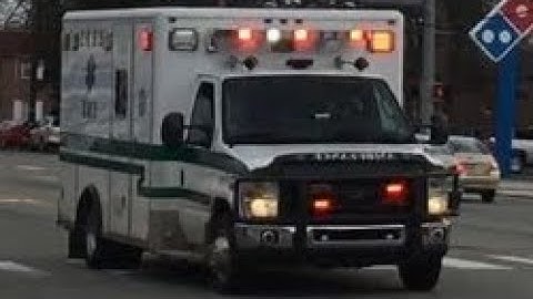 Ambulances Responding Compilation #3