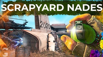 ► Scrapyard Nade Spots Revealed* (Modern Warfare)