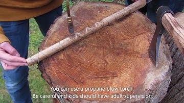 Making your tomahawk handle look better with house hold items.