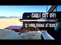 How to make a fridge slide cable runner - Happy Go Travel - HGT