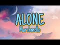 Alone - Marshmello (Lyrics)