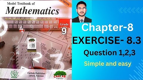 Class 9 math exercise 8.3 Question 1 ,2 ,3 | class 9 cantab publisher exercise 8.3 | Locus of point