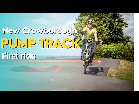 Crowborough pump track first look👀