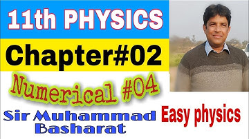 Numerical 2.4 chapter 2 physics part 1 FSc/vectors and Equilibrium