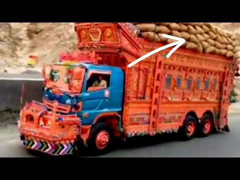 Beautiful Pakistani Truck Road View 💥
