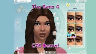 The Sims 4 CAS Demo