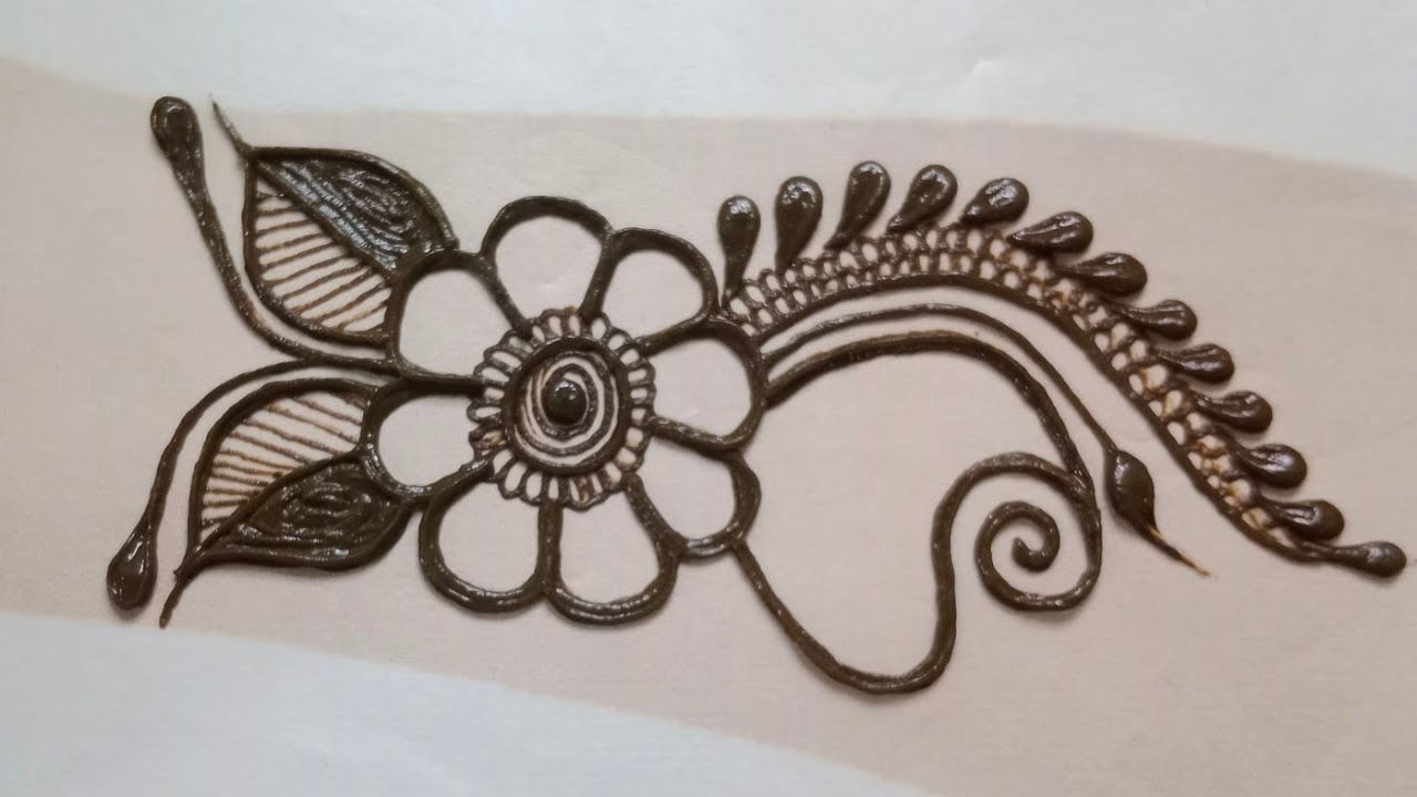 Beautiful arabic mehandi design 🥰