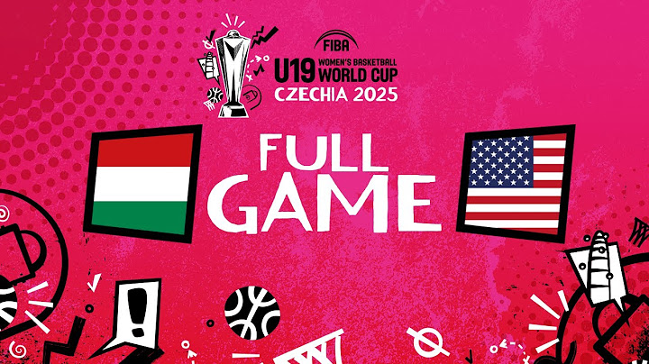 Group Phase | Hungary v USA | Full Basketball Game | FIBA U19 Women's Basketball World Cup 2025