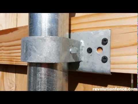 Wood Fence Bracket Comparison | Revolution Fence | Meridian Idaho | (208)