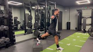Offset Contralateral RFE Split Squat