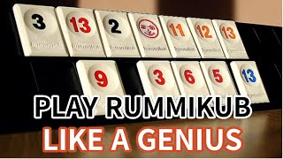 PLAY RUMMIKUB LIKE  A GENIUS 104 #boardgame #game #rummikub