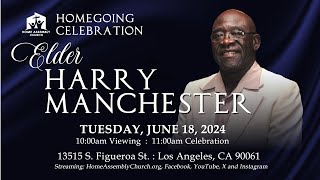 Homegoing Celebration: Elder Harry Manchester (Jun 18, 2024)