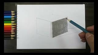 Drawing And Shading A Cube Step By Step For Beginners