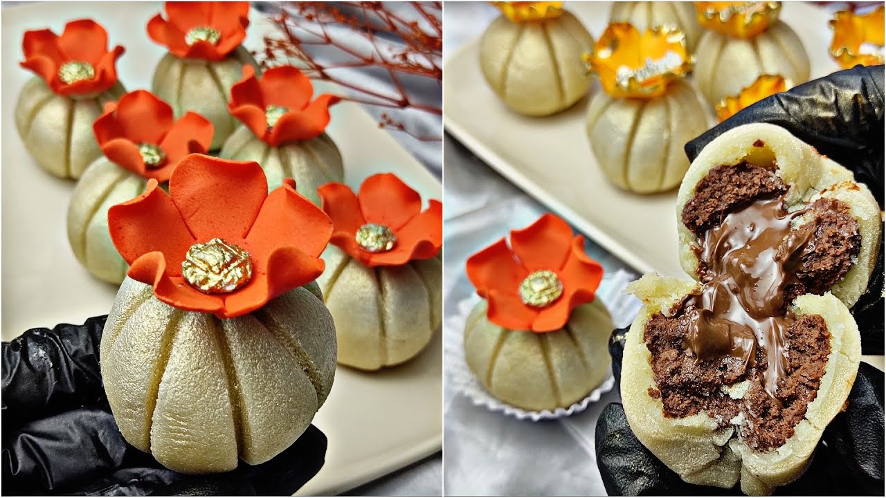 حلوة الثومة الجزائرية 🇩🇿 بحشو بنين ما تراطوش فيديو حلوة مطلوبة في كامل المناسبات سهلة تحضير ولذيذة🤪