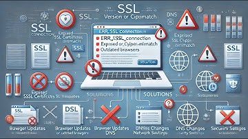 사이트에 보안 연결할 수 없음 지원되지 않는 프로토콜을 사용합니다. (2025년)