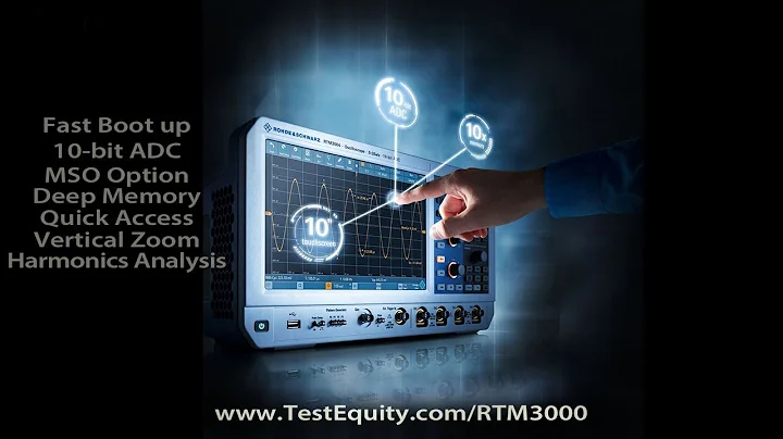 Rohde & Schwarz RTM3000 Series Digital Oscilloscope
