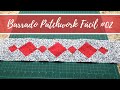 Barrado Vermelho | Patchwork | Fácil e Rápido