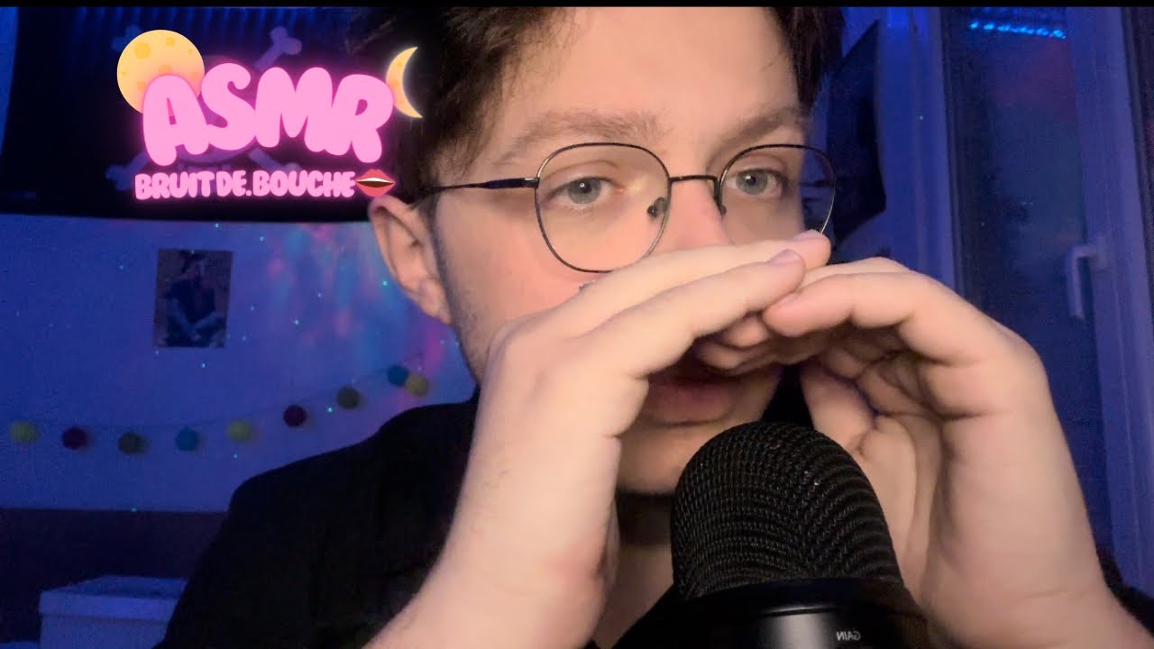 ASMR - BRUIT DE BOUCHE ( Blue yeti VS Rode)👄 ✨😴