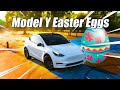 10+ Tesla MODEL Y Easter Eggs & Secret Menu 2021 - SUPER FUN!