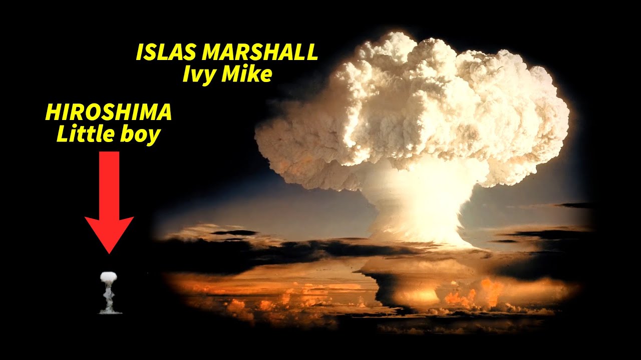 1000 VECES MAS POTENTES QUE LA DE HIROSHIMA