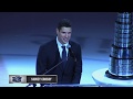 Sidney Crosby speech at Rimouski jersey retirement ceremony