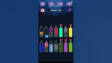Water Sort Puzzle Game - Level 152