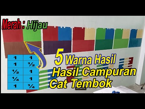 Video: Meja pencampuran warna