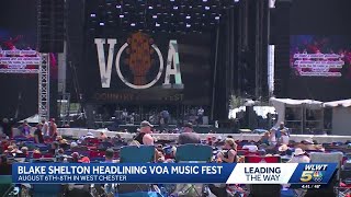 Country music star Blake Shelton announced as VOA Country Music Fest 2026 headliner