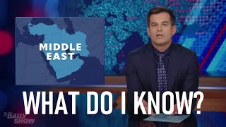 Michael Kosta: What do I know about the Middle East???