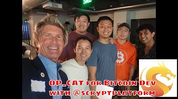Upgrade Bitcoin core: sCrypt Unveils OP_CAT Potential in Silicon Valley Seminar || Gavin Gregory