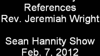 Mitt Romney References Rev. Jeremiah Wright