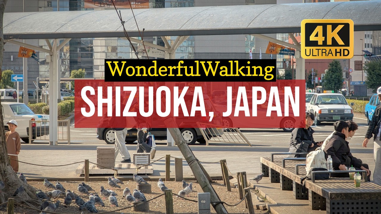 Walking in Shizuoka, Japan!