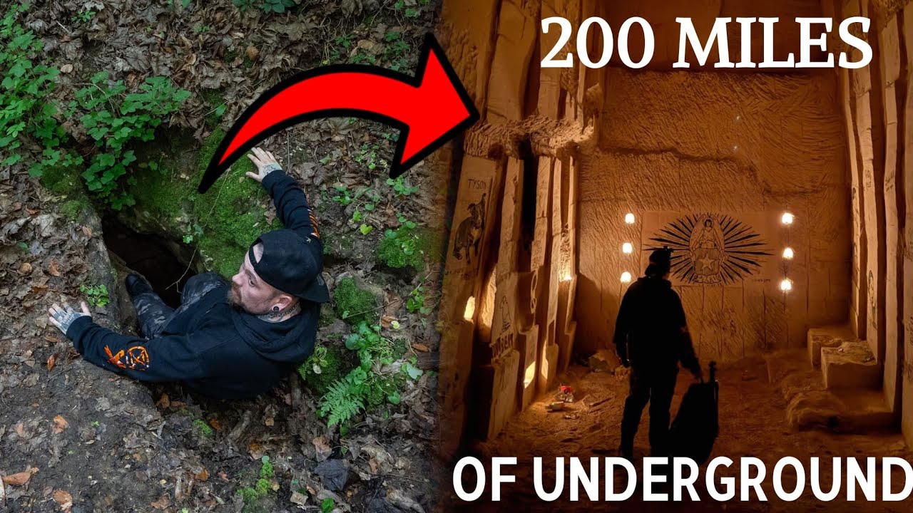 Most Dangerous Underground in Europe! 200 Mile Catacombs Under the Netherlands