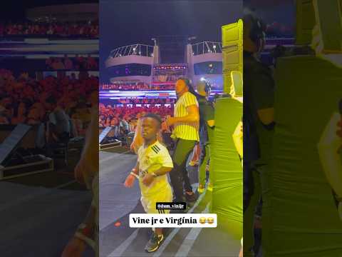 Tirullipa, Vinicius Junior e Virgínia dançando