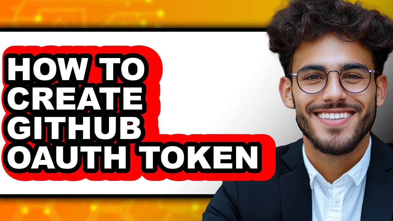 How to Create Github Oauth Token (easy Method) - YouTube
