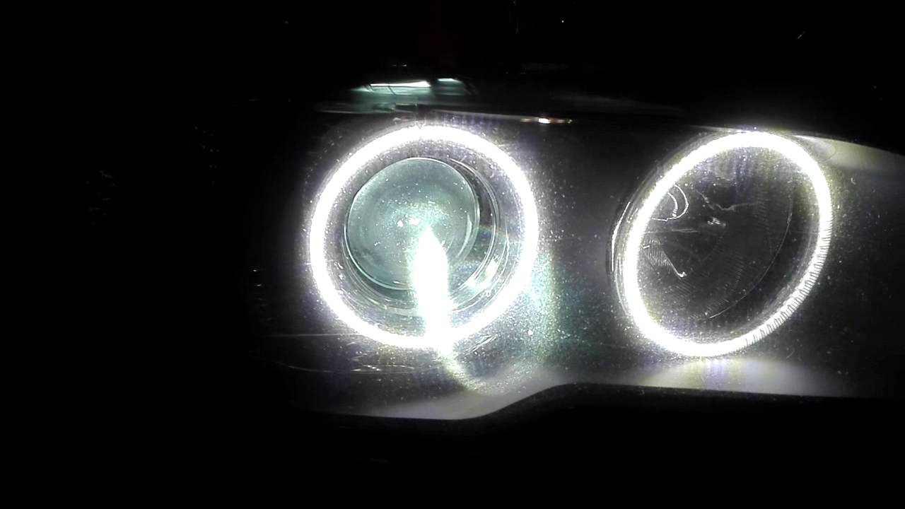 BMW e46 coupe przeróbka lamp na bixenon YouTube