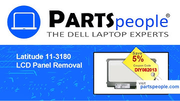 Dell Latitude 11-3180 (P26T002) LCD Screen How-To Video Tutorial