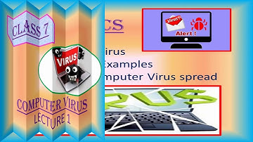 CLASS 7, COMPUTER VIRUS (PART A)