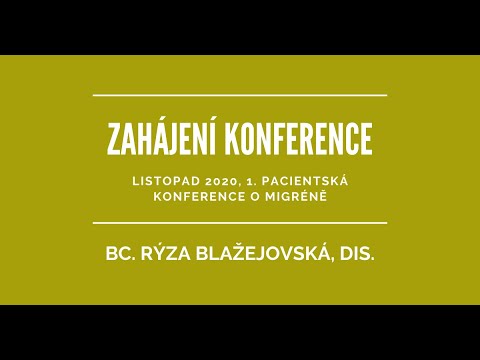 Video: Jak Zahájit Konferenci