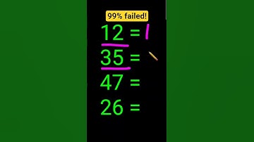 99% failed this IQ Test! #shorts #villagefunck #iqtest #iq #mathspuzzles #puzzle #maths #puzzles